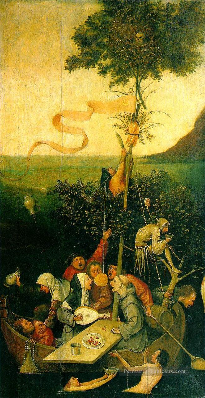 Le navire des fous2 moral Hieronymus Bosch Peintures à l'huile